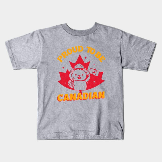 Proud to be Canadian! Kids T-Shirt by WizardingWorld